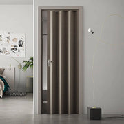 Porta a Soffietto da Interno 88,5x214 cm in PVC Florance Rovere Tortora