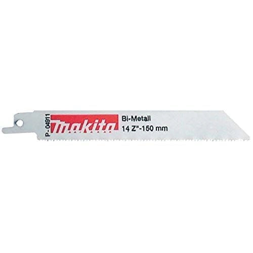 Makita P-04911 lama per sega a gattuccio, sega a traforo e sega universale Bimetallo 5 pz