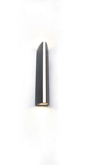 Applique esterno Lutec LEO nero LED 14W 3000K IP54