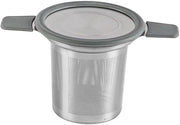 Set di infusione per tè con manici termoresistenti - Set di infusione per tè in acciaio inossidabile - Set di infusione per tè con rete fine - Infusore per tè - Adatto per il tè caldo - Dimensioni 7,3 x 13,8 cm