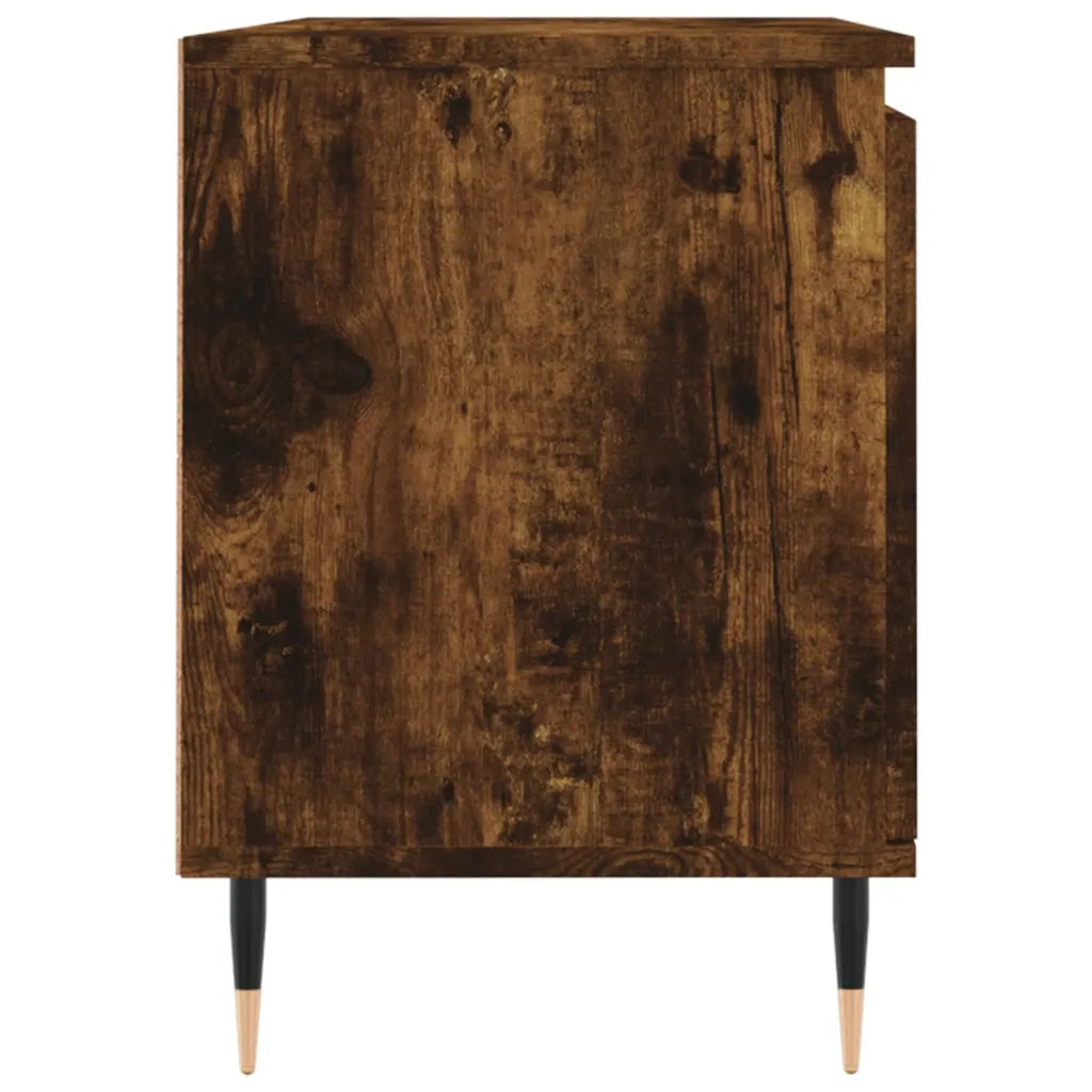 Mobile TV | Armadietto TV | Mobile Porta TV Rovere Fumo 104x35x50 cm in Legno Multistrato