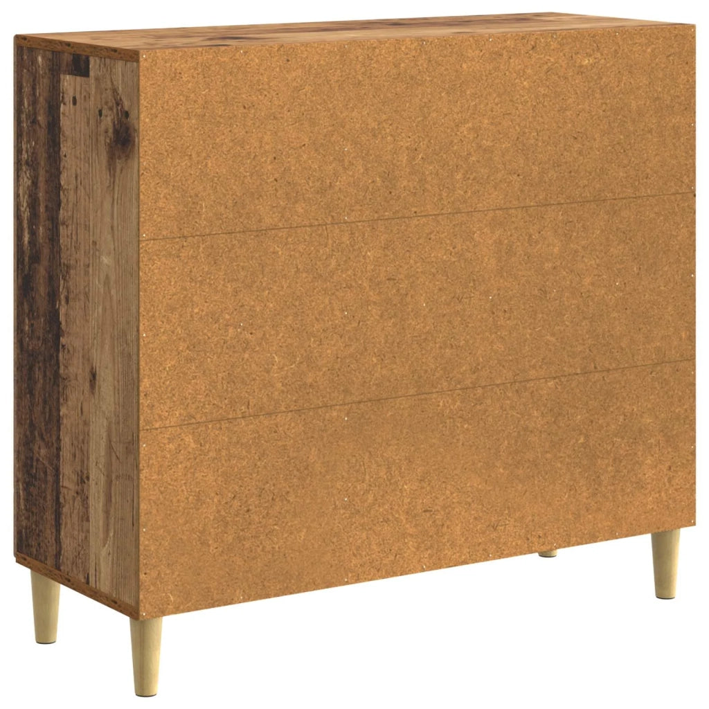 Credenza Legno antico 89 x 34,5 x 80 cm Legno ingegnerizzato