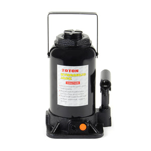 Cric a bottiglia da 20 t abbassamento lento 244-449 mm Martinetto idraulico