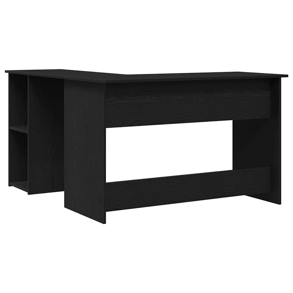 Scrivania ad angolo Rovere Nero 120 x 140 x 75 cm 862450