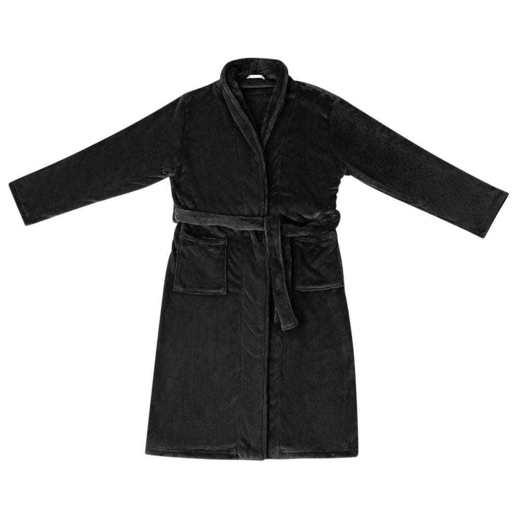 Accappatoio senza Cappuccio Nero xxxl Flanella CFW7266178