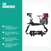 Accessorio per Scooter Universale - Manubrio Comfortevole - Prodotto Opvougbile - Accessorio per Bicicletta da Piegare - Fissaggio con Cinturino - Prodotto con Design Leggero - Manubrio per Scooter