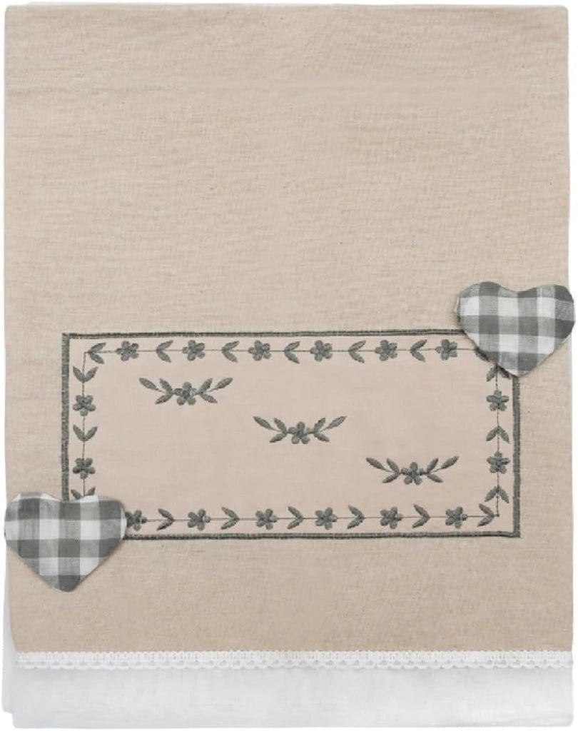Tende Porta Finestra 60x150 cm Coppia 2 Pz Interno Semitrasparente Tessuto Pendente Grigio