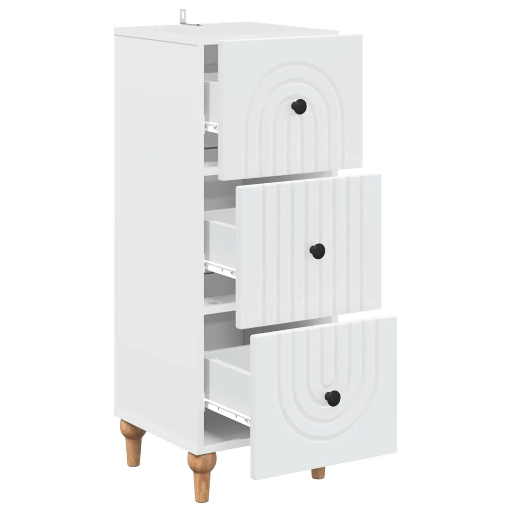 Mobile con Cassetti Bianco 33 x 34,5 x 90 cm 894155