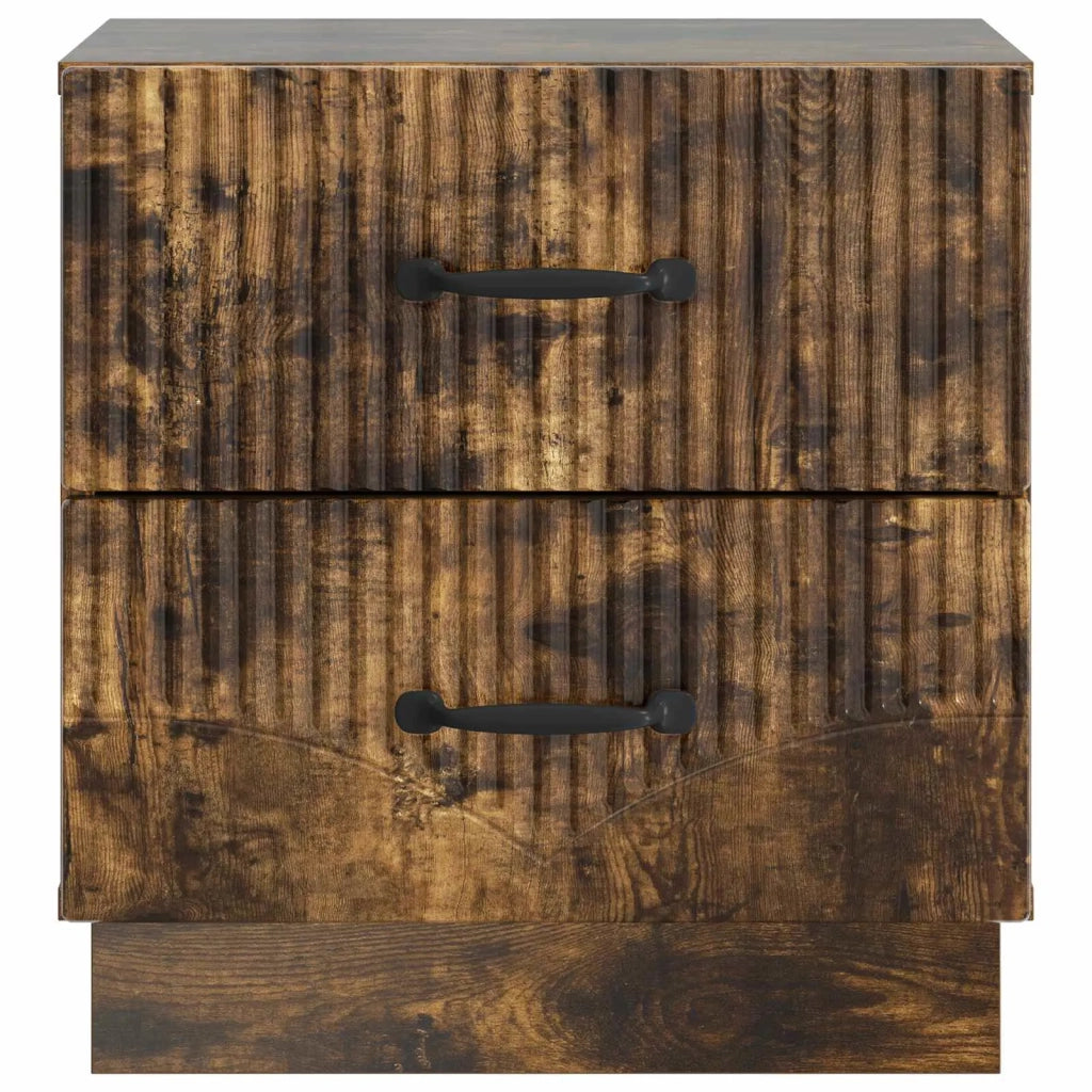 Armadio da Notte con cassetto Rovere Fumo 43 x 34,5 x 44,5 cm 895225