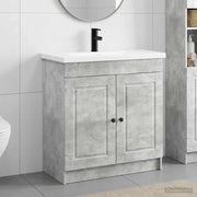 Set di mobili per il bagno Grigio Cemento 56 x 37,5 x 81 cm 3404127