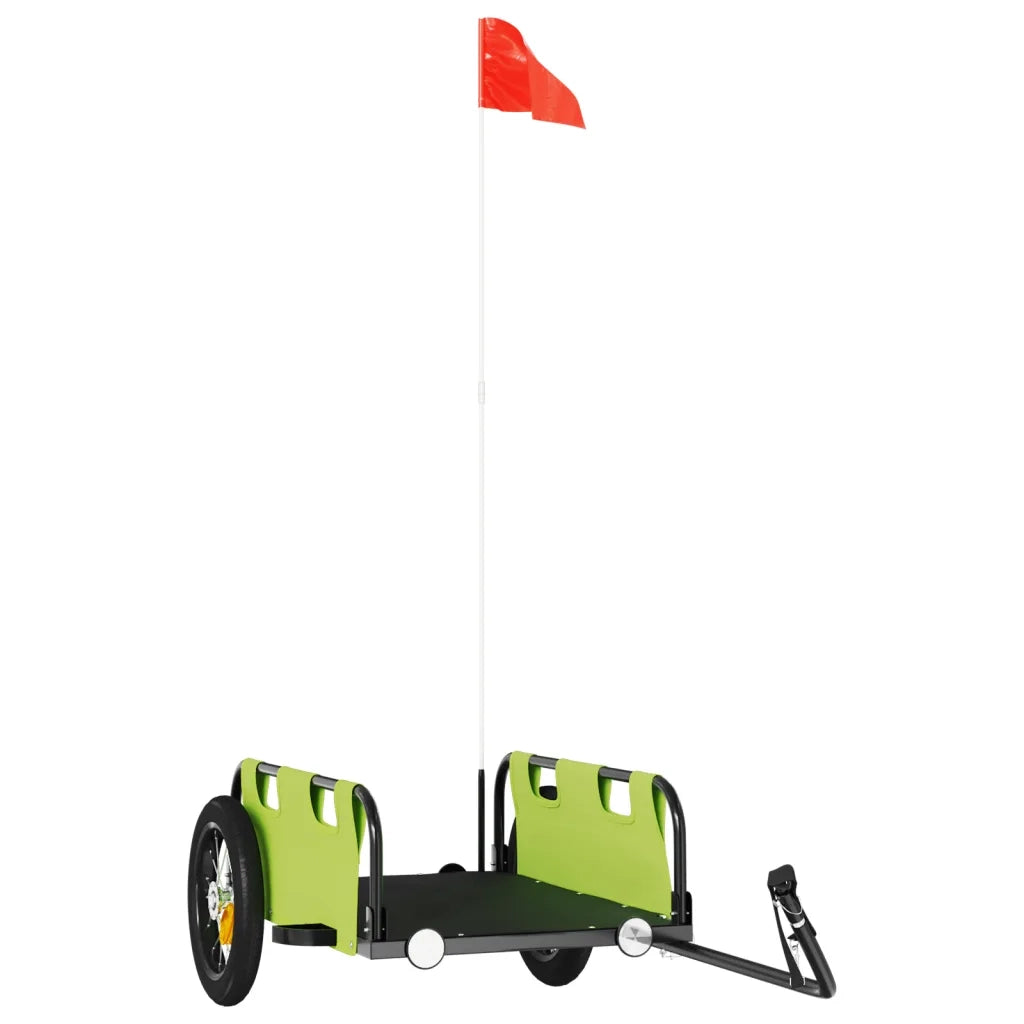 Rimorchio da Bici Verde Oxford e Ferro CFW8341585