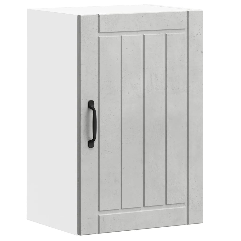 Pensile da Cucina Lucca Grigio Cemento in Legno Multistrato 853791