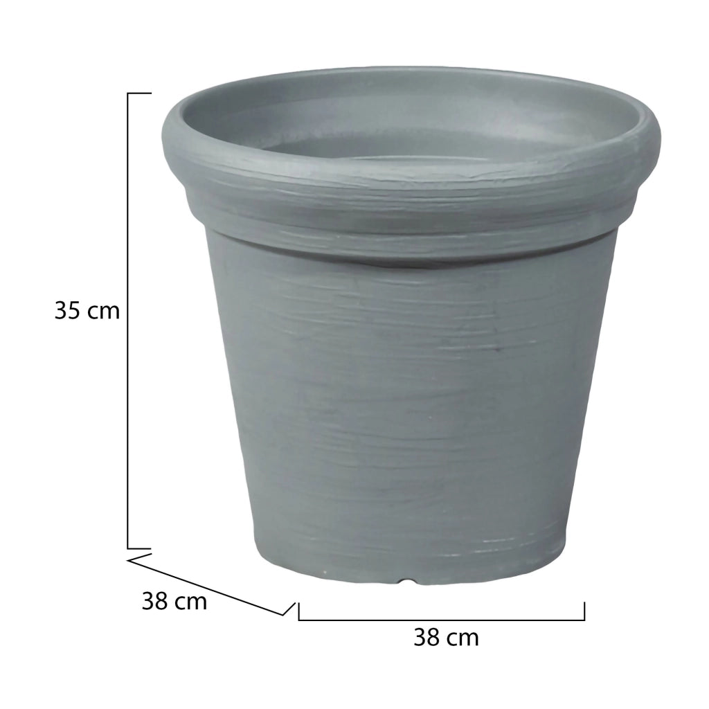 Townley, Vaso\ set 2 Vasi Made in Italy, Grigio