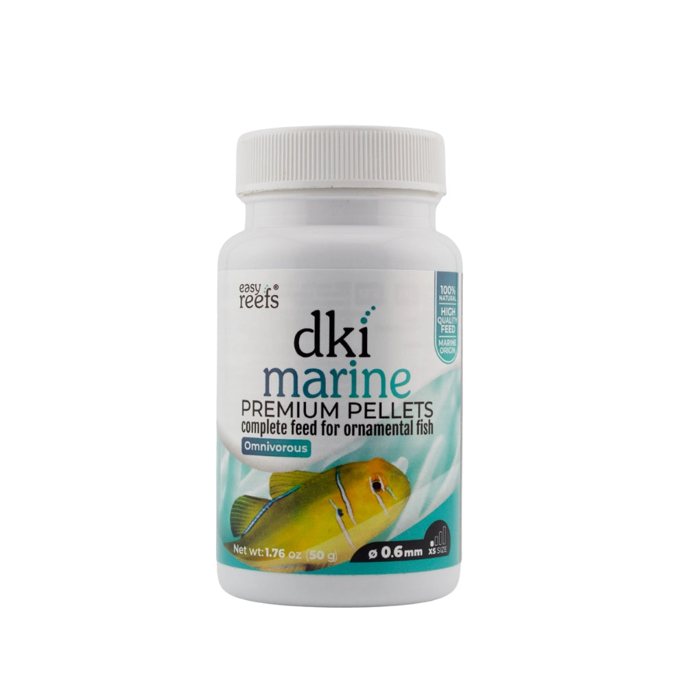 Easy Reefs DKI 0,6mm 50gr - mangime granulare per pesci onnivori di barriera