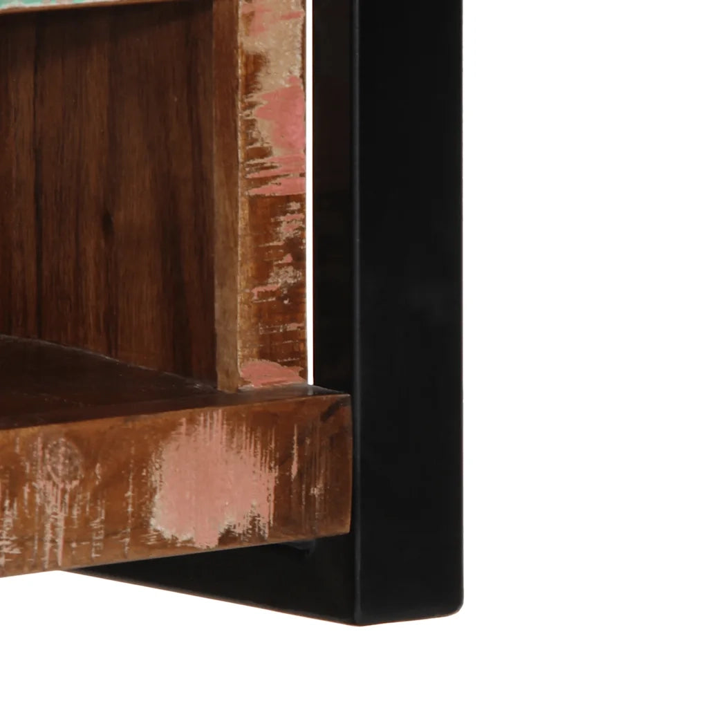 Mobile Porta TV 80x30x35 cm in Legno Massello di Recupero