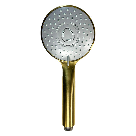Doccetta oro spazzolato 3 getti ugelli sistema anticalcare