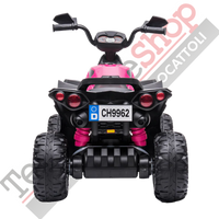Quad Elettrico per Bambini Quad Medio Sport 12V-Rosa