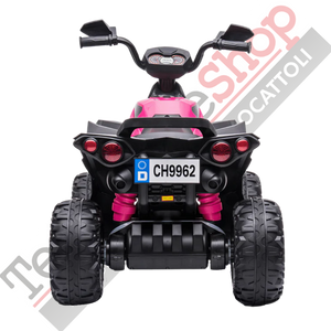 Quad Elettrico per Bambini Quad Medio Sport 12V-Rosa