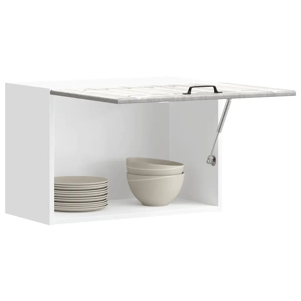 vidaXL Pensile da Cucina Lucca Grigio Sonoma in Legno Multistrato