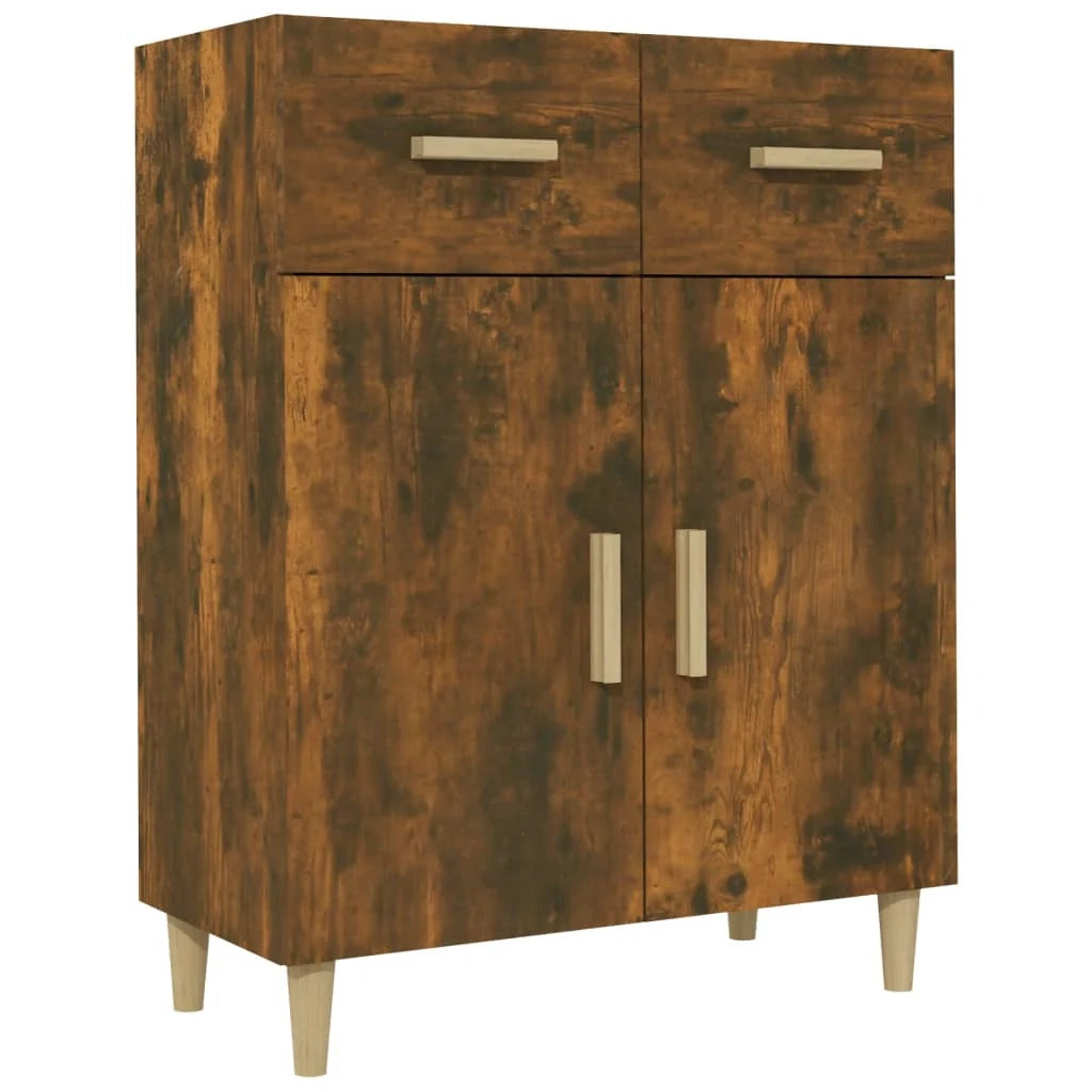 Buffet credenza cassettiera armadio mobile contenitore organizer per cucina soggiorno salotto 69,5 x 34 x 89 cm legno ingegnerizzato marrone 02_0031010