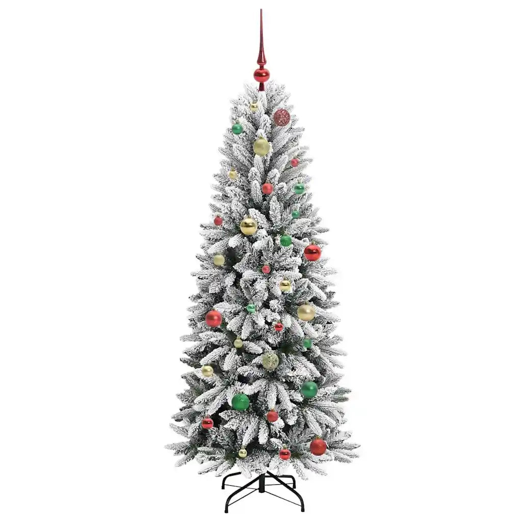 Albero di Natale artificiale con 150 LED Bianco 150 cm 3396041