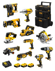 DeWALT Kit DWK1103 (DCD996+DCH273+DCG405+DCF887+DCF899H+DCS334+DCS570+ DCS355+DCP580+DCS367+DCL050+ 3x5,0Ah +DCB115 +Caddy 3en1)