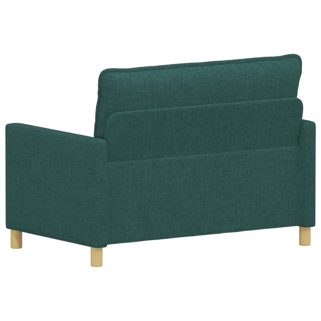 Divano Verde Scuro 126 x 81 x 87,5 cm Tessuto