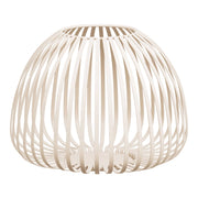 Lanterna Stoense in metallo beige a fasce ø25x20 cm