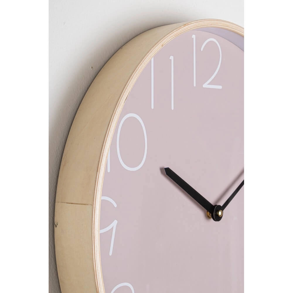 Orologio da Parete Rotondo in Legno Stile Nordico 41 cm - BRILLO
