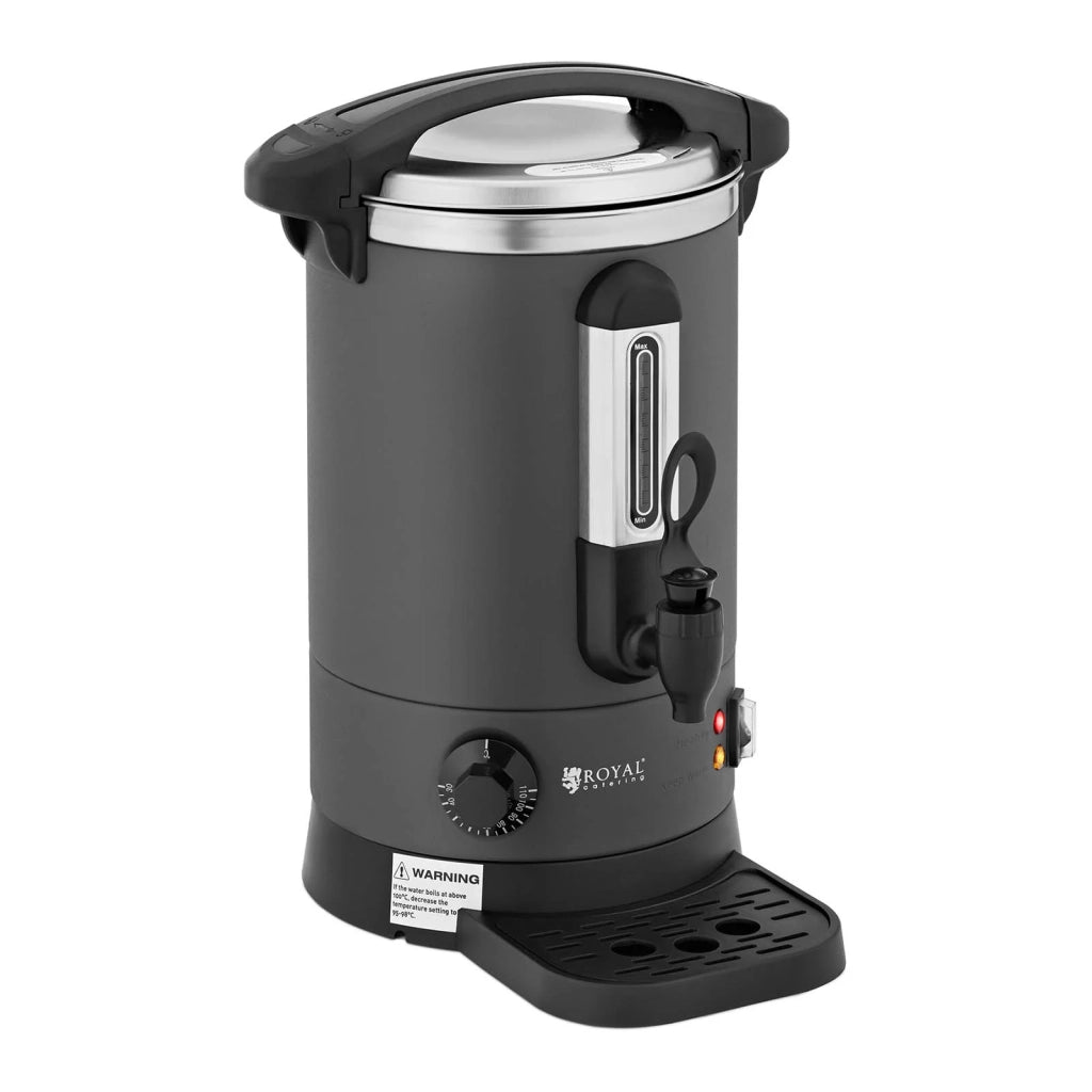 Erogatore di acqua calda 61 litri 1500 watt vaschetta raccogli gocce grigio 14_0004292