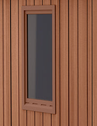 Casetta da Giardino Porta Attrezzi 125,8x184,5x205,1 cmin Evotech+ Keter Darwin 4x6 Marrone