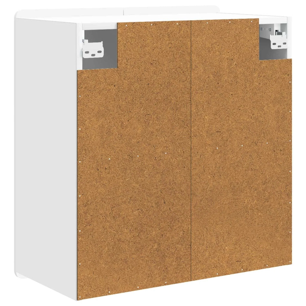 Mobiletto a muro Bianco 59 x 31 x 64 cm Legno ingegnerizzato 898235