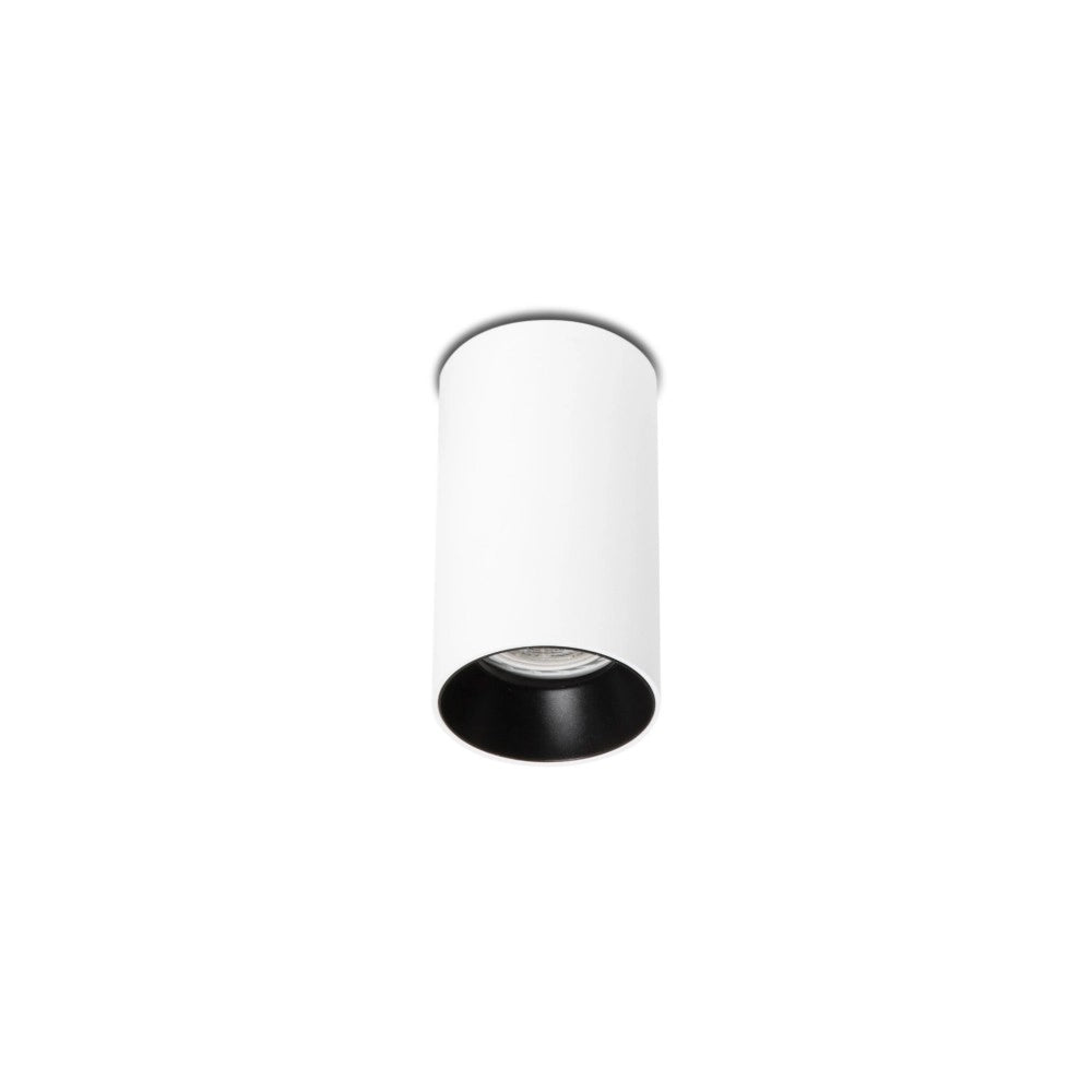 Faro Barcelona - Lampada plafoniera Stan GU10 max 5W - Metallo Verniciato, Installazione a Soffitto, lampadina esclusa - Bianca