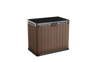Baule da Esterno Keter Darwin Store-it-Out 140x80x120 cm in Evothech+ Marrone