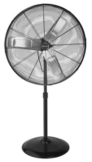 Ventilatore Melchioni MF2575STIND a Piantana Industriale 75 cm 200W Oscillante 85° 3 Velocità Pale in Alluminio Altezza 152 cm Alta Potenza per Ambienti Ampi