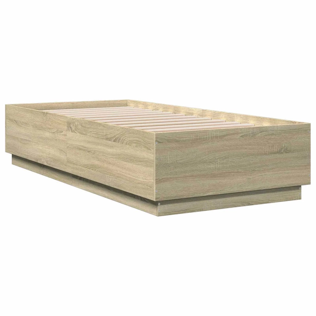 Struttura del letto Rovere Sonoma 80 x 200 cm 3429654