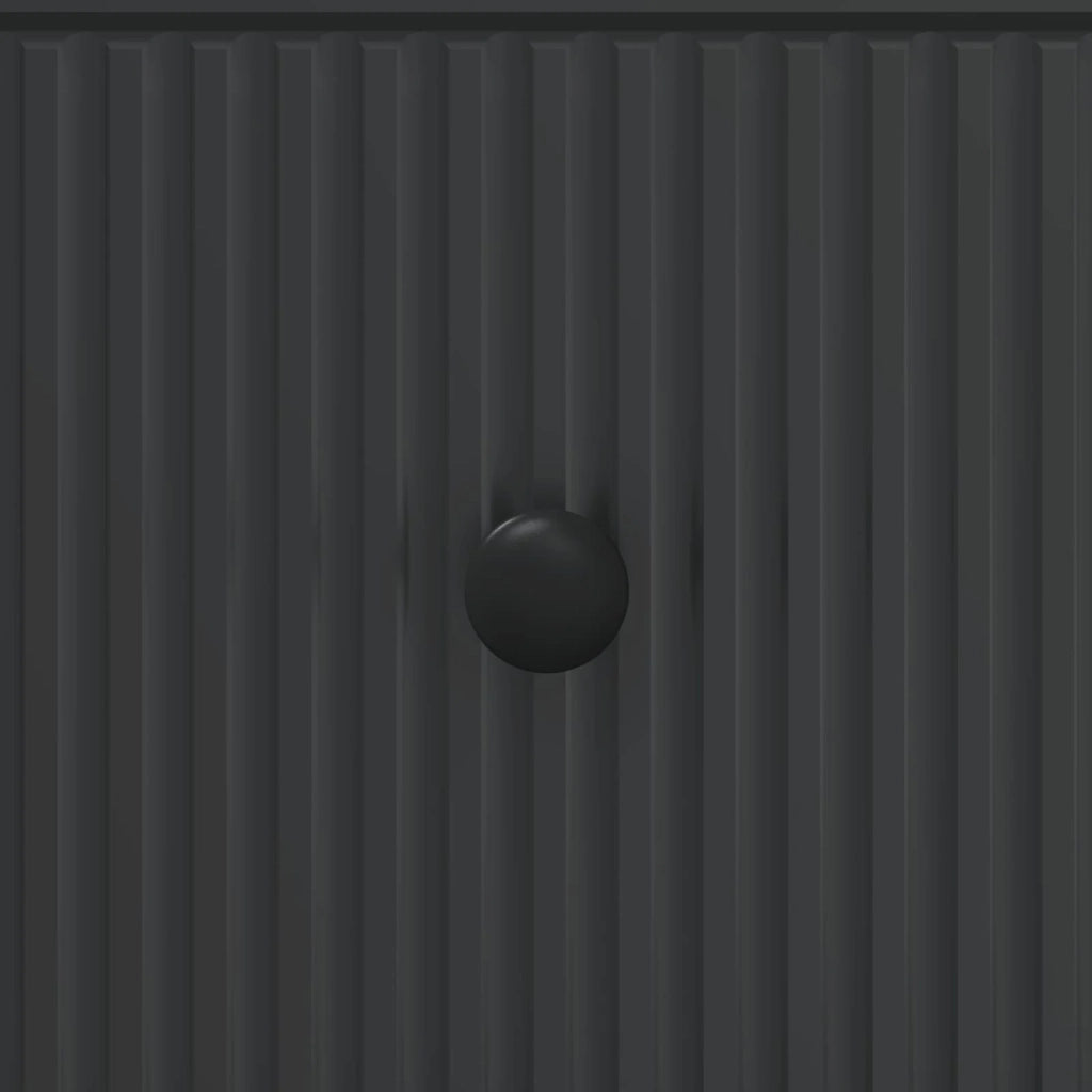Mobile con Cassetti Nero 66 x 34,5 x 90 cm Legno ingegnerizzato 893916
