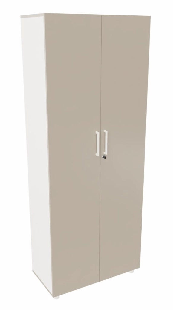 Libreria da archiviazione con 2 ante melaminiche in vari colori cm. 80x40x198,8h