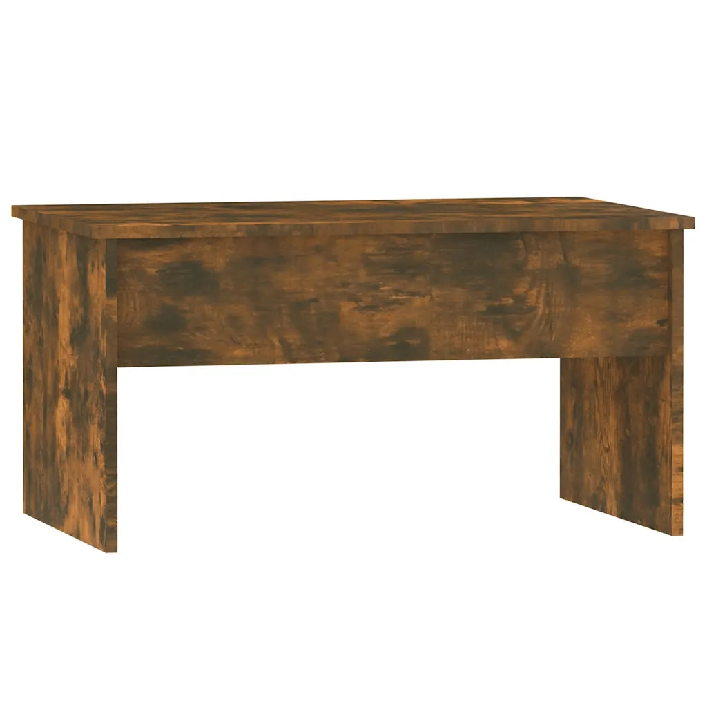 Tavolino Rovere Fumo 80x50,5x41,5 cm in Legno Multistrato 819287