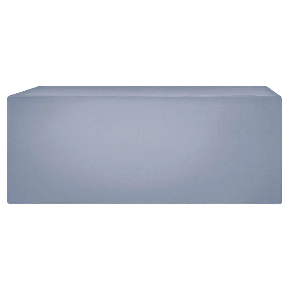 Copertura per mobili da giardino Copertura antipioggia in poliestere PVC grigio 185 x 105 x 75 cm