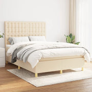 Giroletto a Molle con Materasso Crema 140x19 cm in Tessutocod mxl 75791