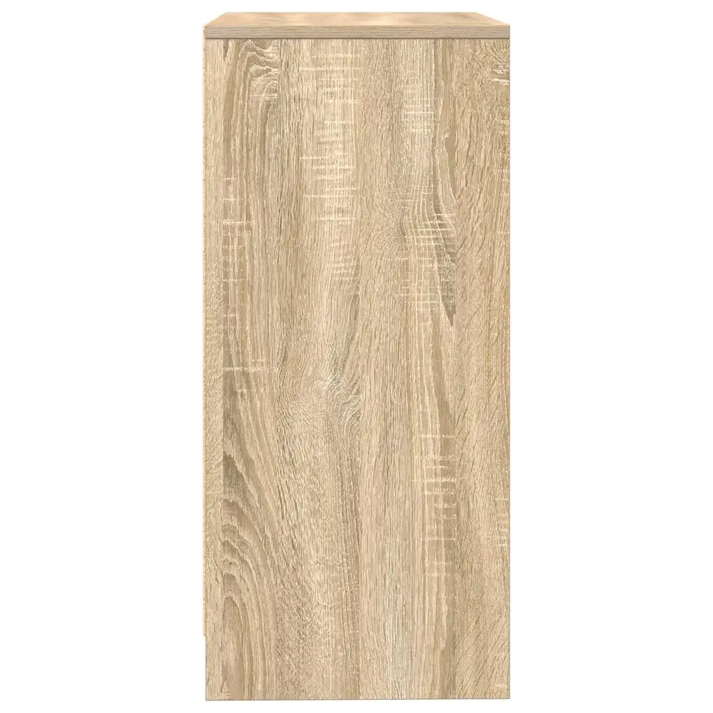 vidaXL Credenza Rovere Sonoma 57x34x76 cm in Legno Multistrato