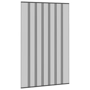 Zanzariera per porta con tenda in rete Nero 160 x 240 cm CFW2895368