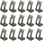 Piattaforma di protezione per caldo 3D con clip di tenuta per fotografia e display metallico a lente rotante in tono argento.