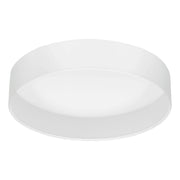 Plafoniera Moderna Pasteri Policarbonato Bianco 3 Luci Led Integrato 3,6W Ip20