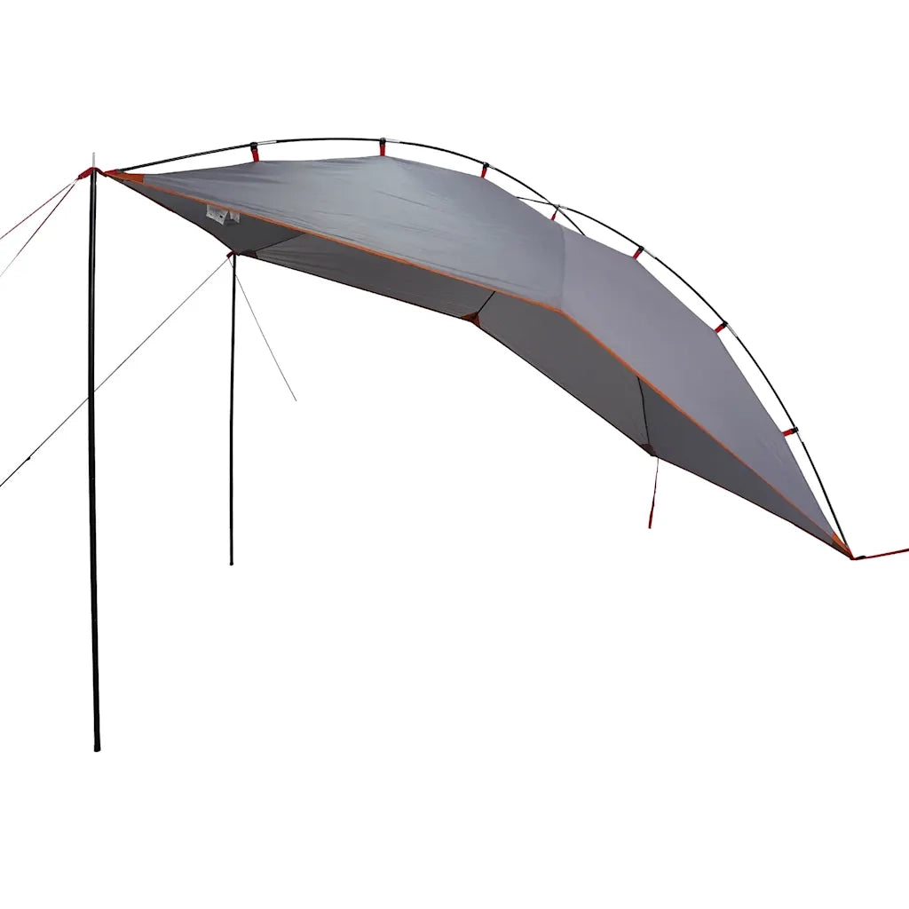 Tenda da campeggio | Tenda da campo per Auto Grigio e Arancione Impermeabile