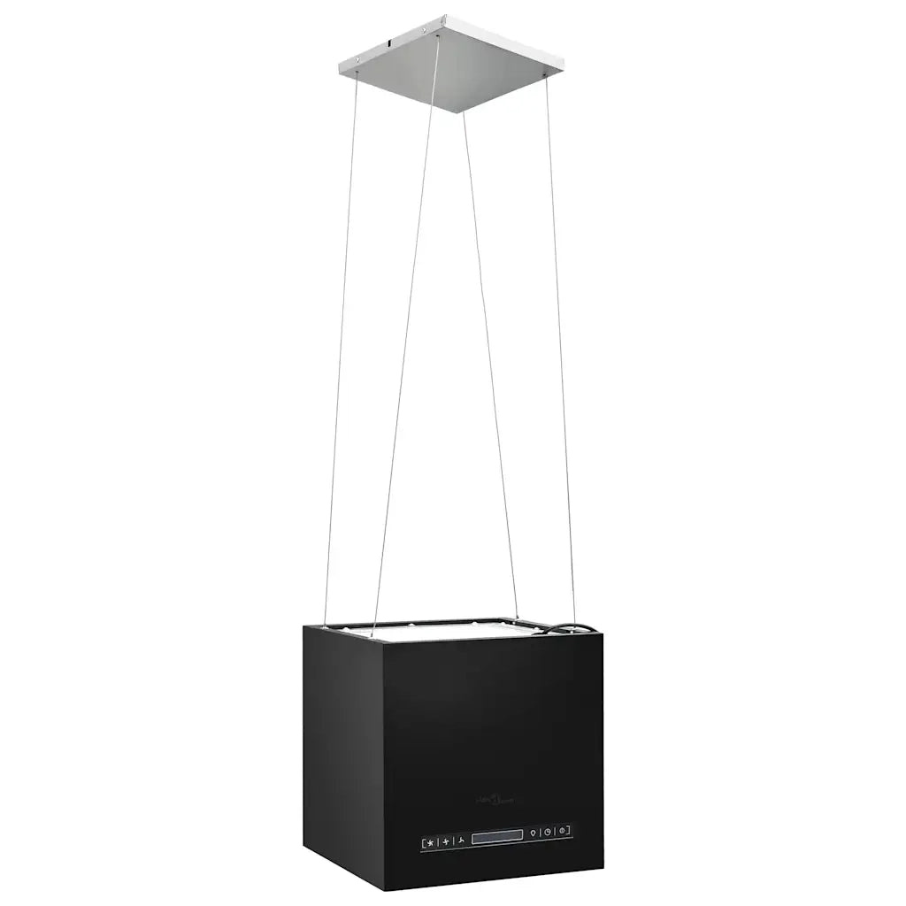 Cappa da Cucina ad Isola Sospesa LCD Sensore 37 cm in Acciaio 51021