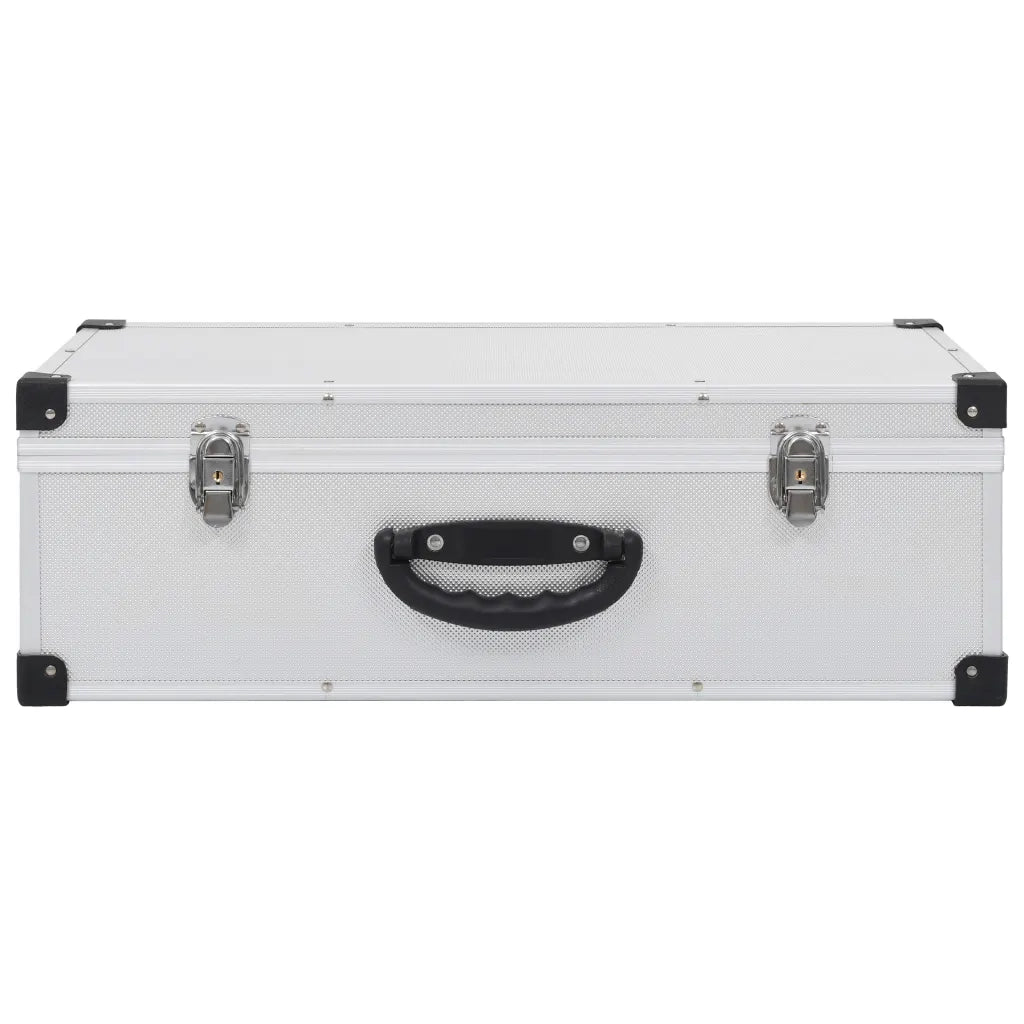 Custodia CD per 80 CD in Alluminio ABS Argento CFW5477041