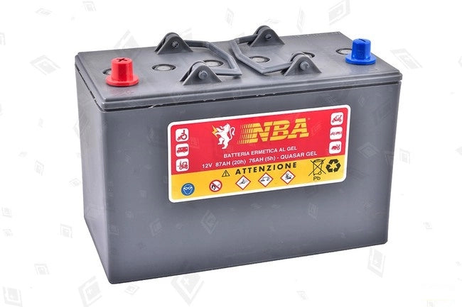 BATTERIA NBA ERMETICA QUASAR GEL 12V 87AH