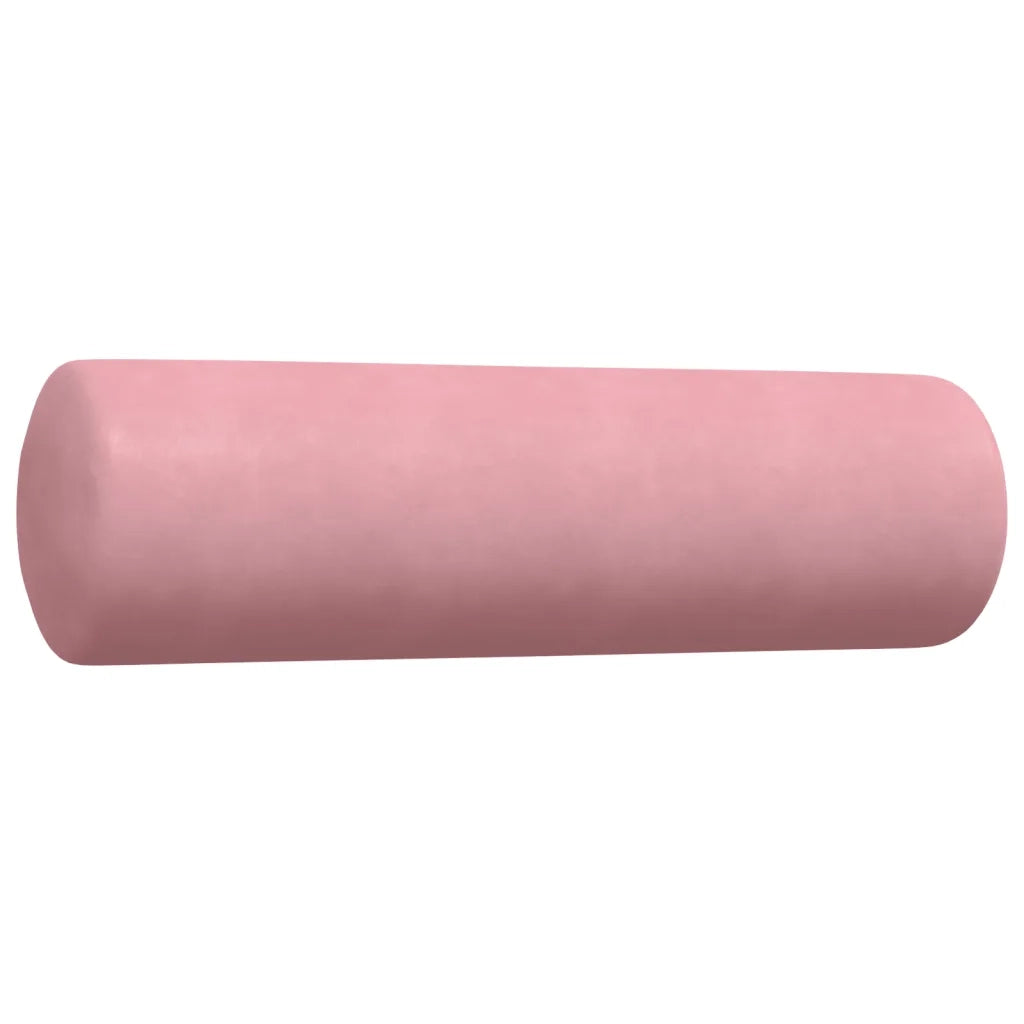 vidaXL Set di Divani 3 pz con Cuscini e Rinforzi rosa in Velluto
